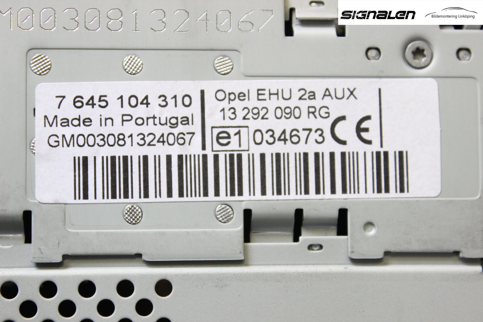 Opel VIVARO 01-14 Stereo Radio Med Cd
