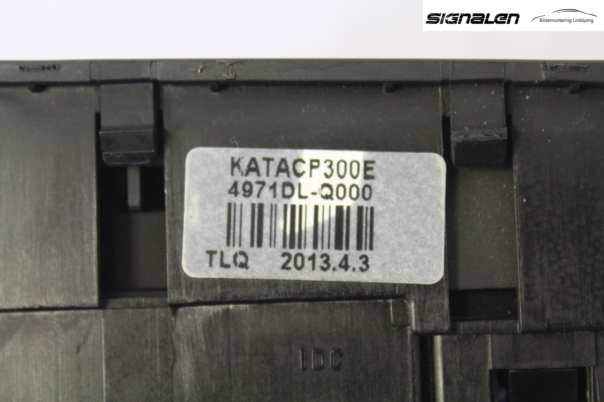 Kia PICANTO 12-17 Bryter Antispinn