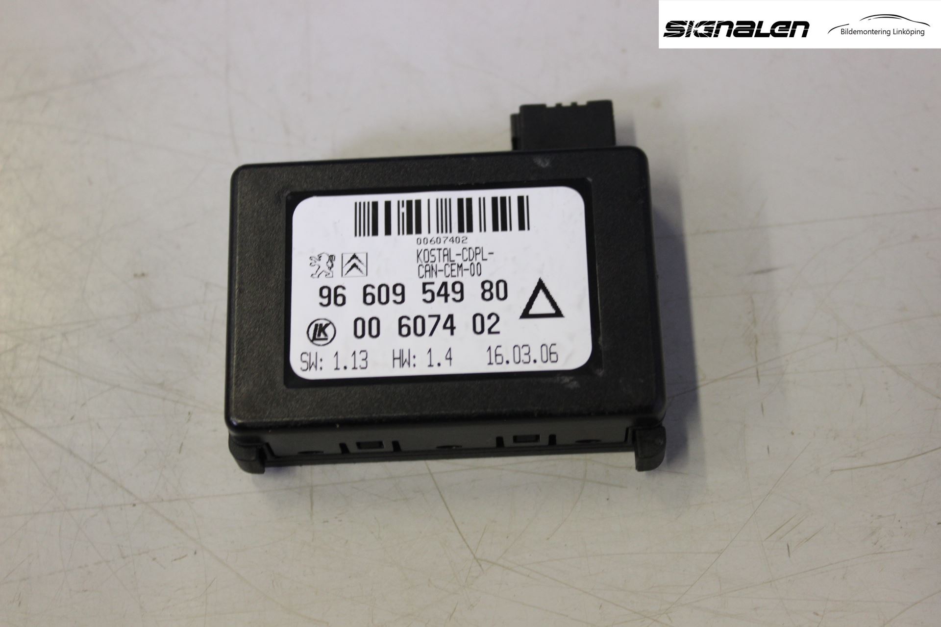 Peugeot 207 Sensor Regnsensor