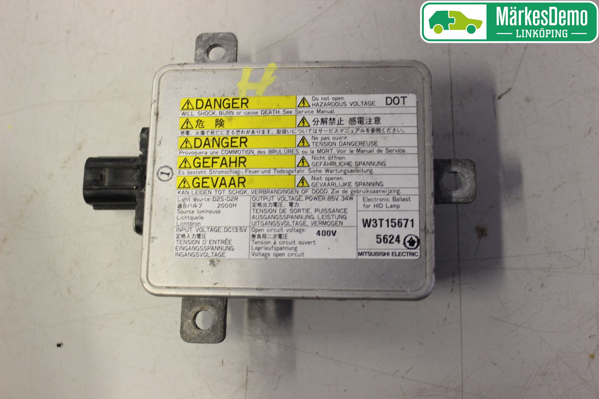 Mazda 5 05-10 Styreenhet Xenon