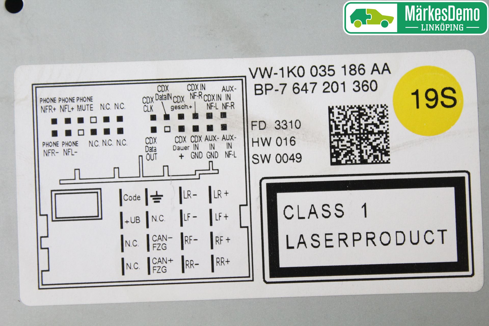 Volkswagen VW PASSAT 05-11 Stereo Radio Med Cd