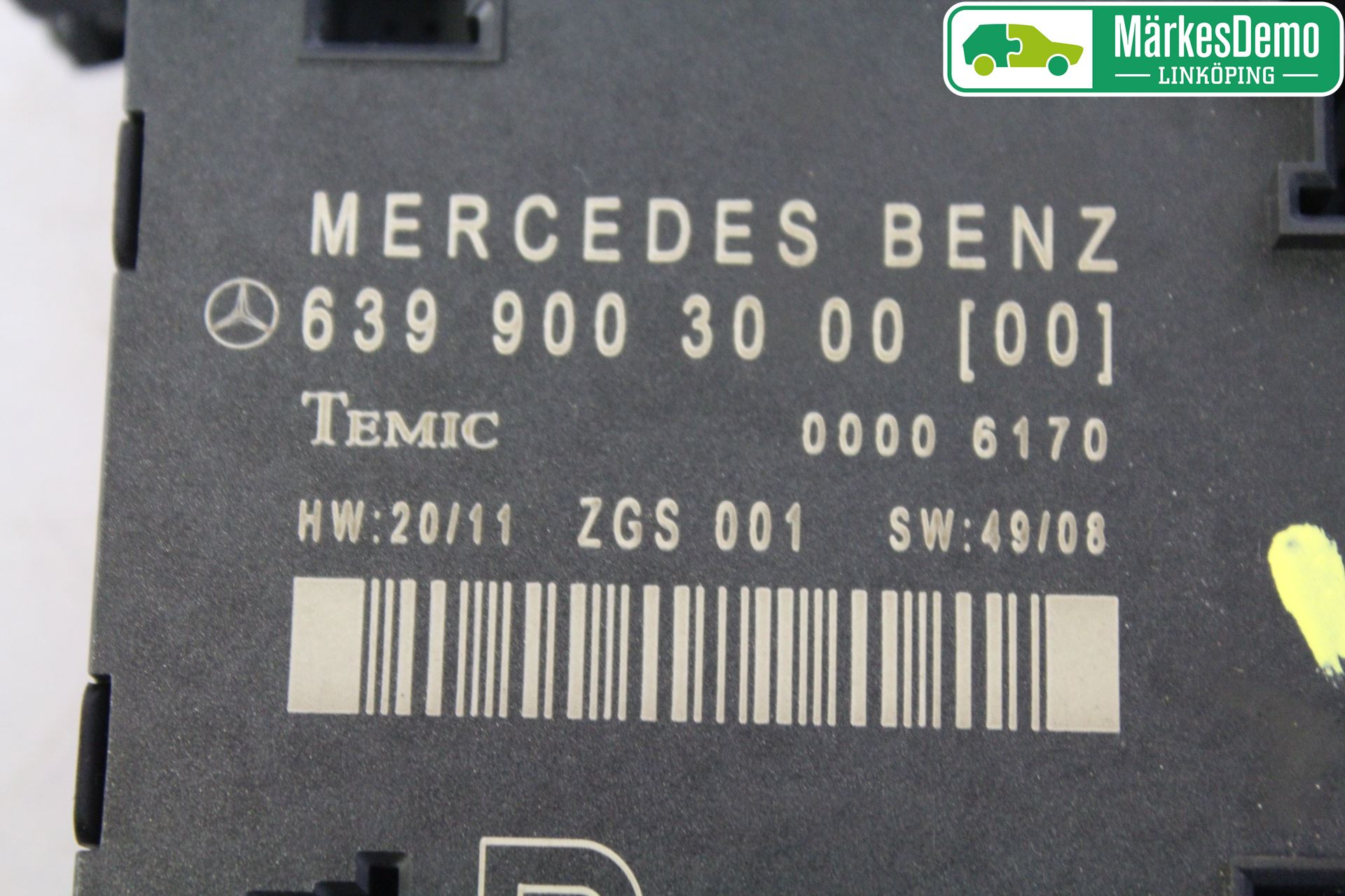 Mercedes-Benz MB VITO/VIANO (W639) 04-14 Styreenhet Dør