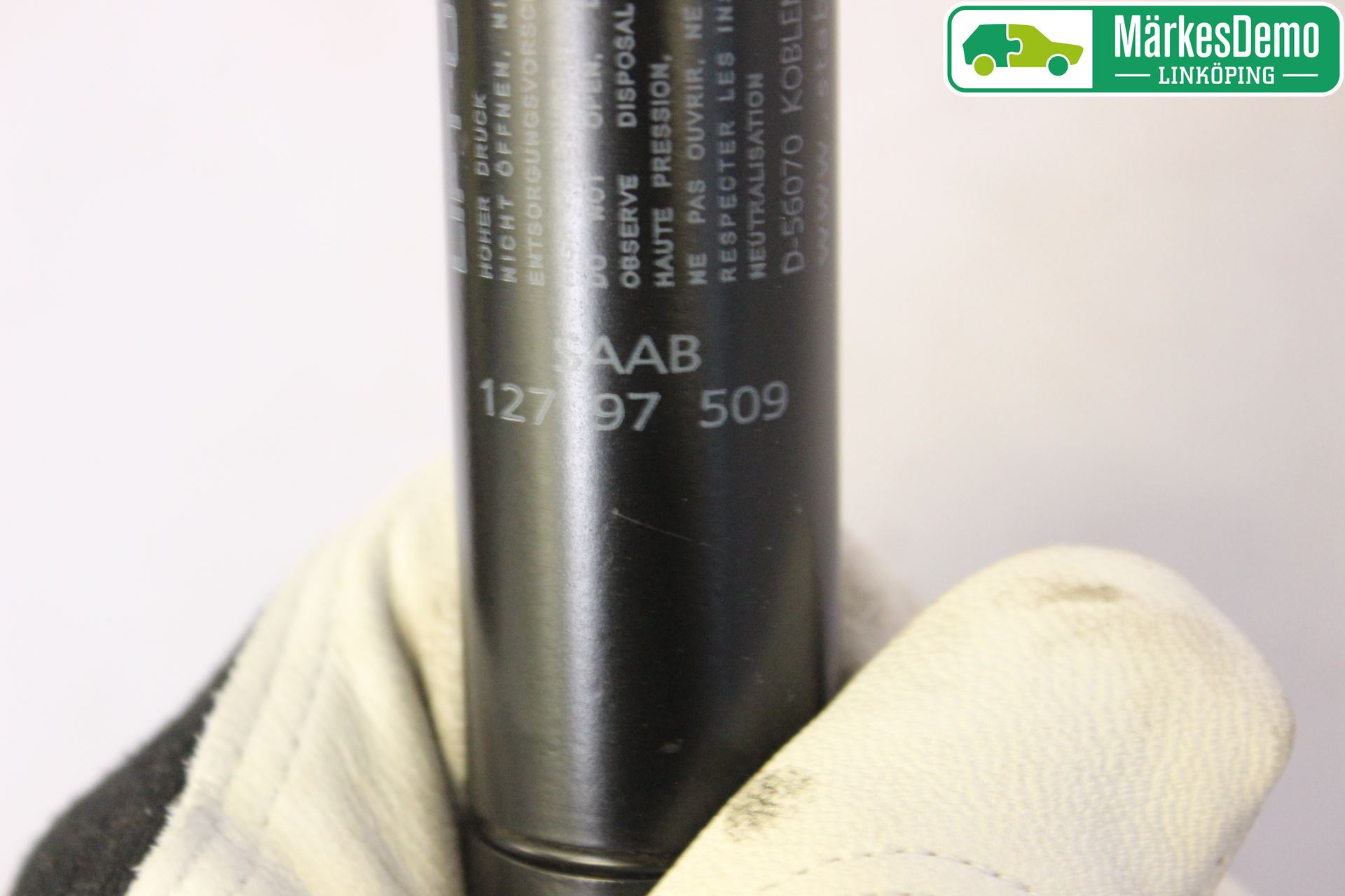 Saab 9-3 VER2/VER3 08-15 Bakluke Demper-Gassfjær