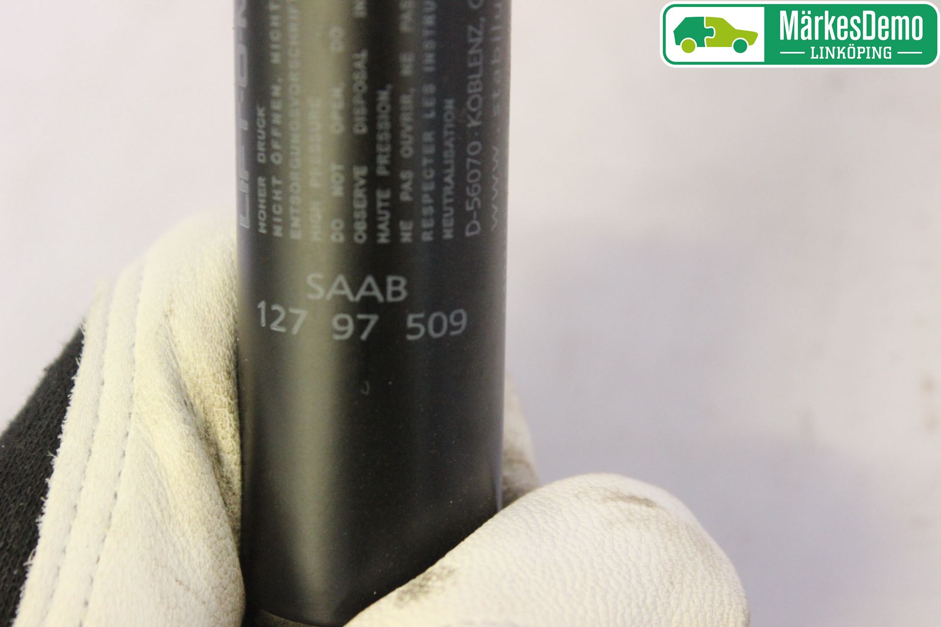 Saab 9-3 VER2/VER3 08-15 Bakluke Demper-Gassfjær