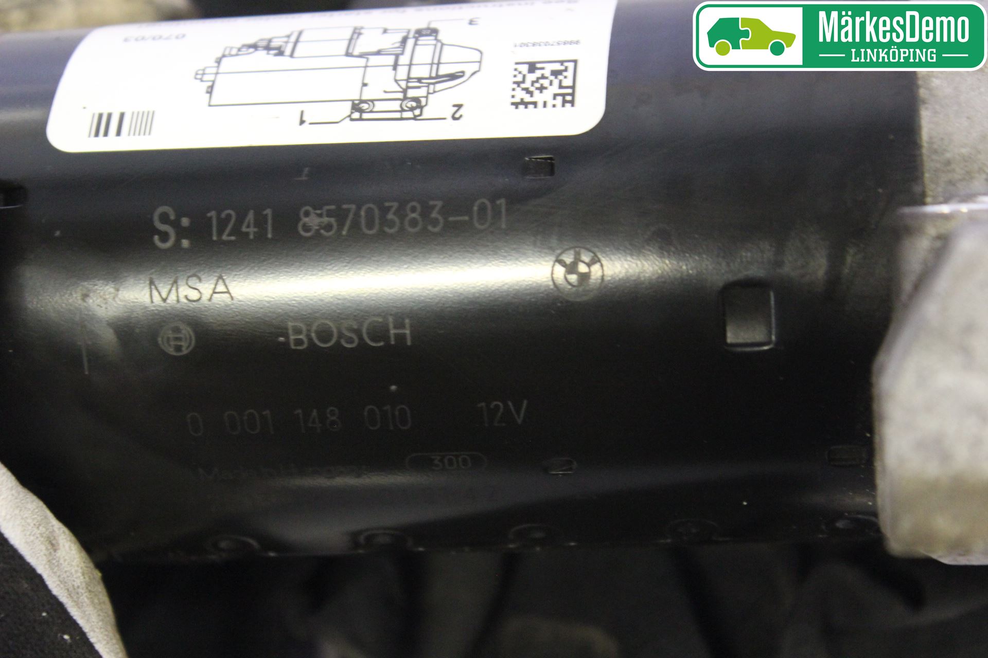 BMW 3 GT F34 13-19 Startmotor Diesel