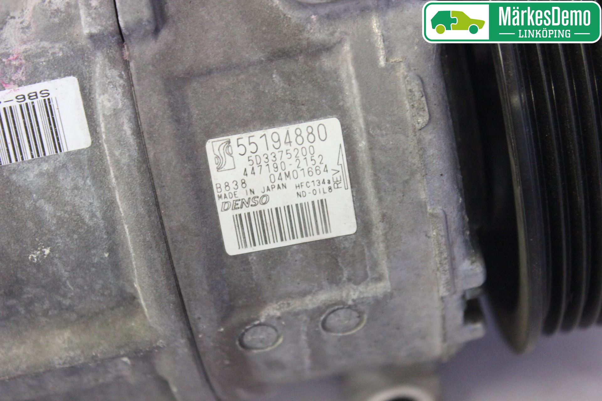 Fiat DOBLO CARGO Varme Ac Kompressor