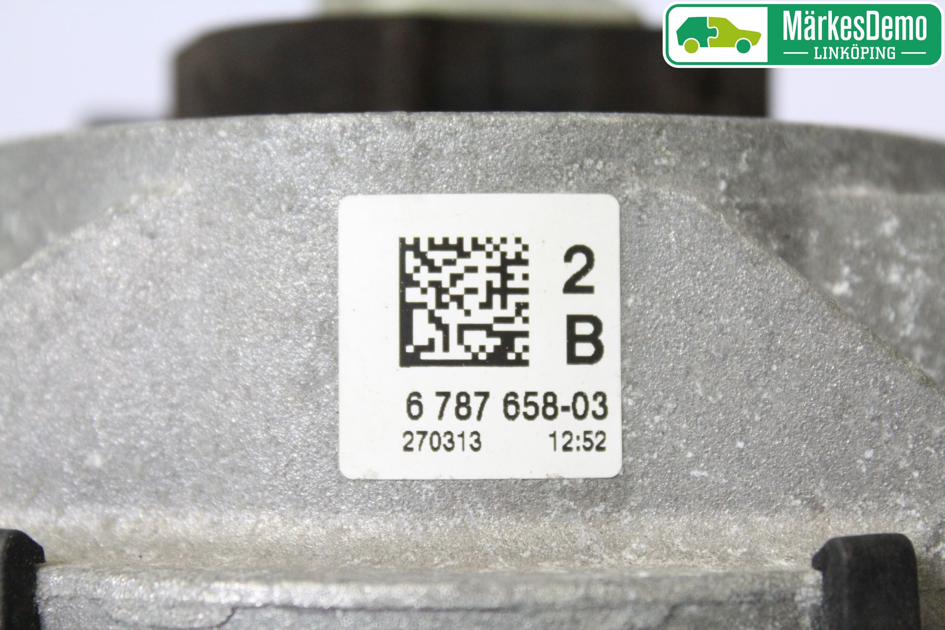 BMW 3 GT F34 13-19 Motor Feste Gummi