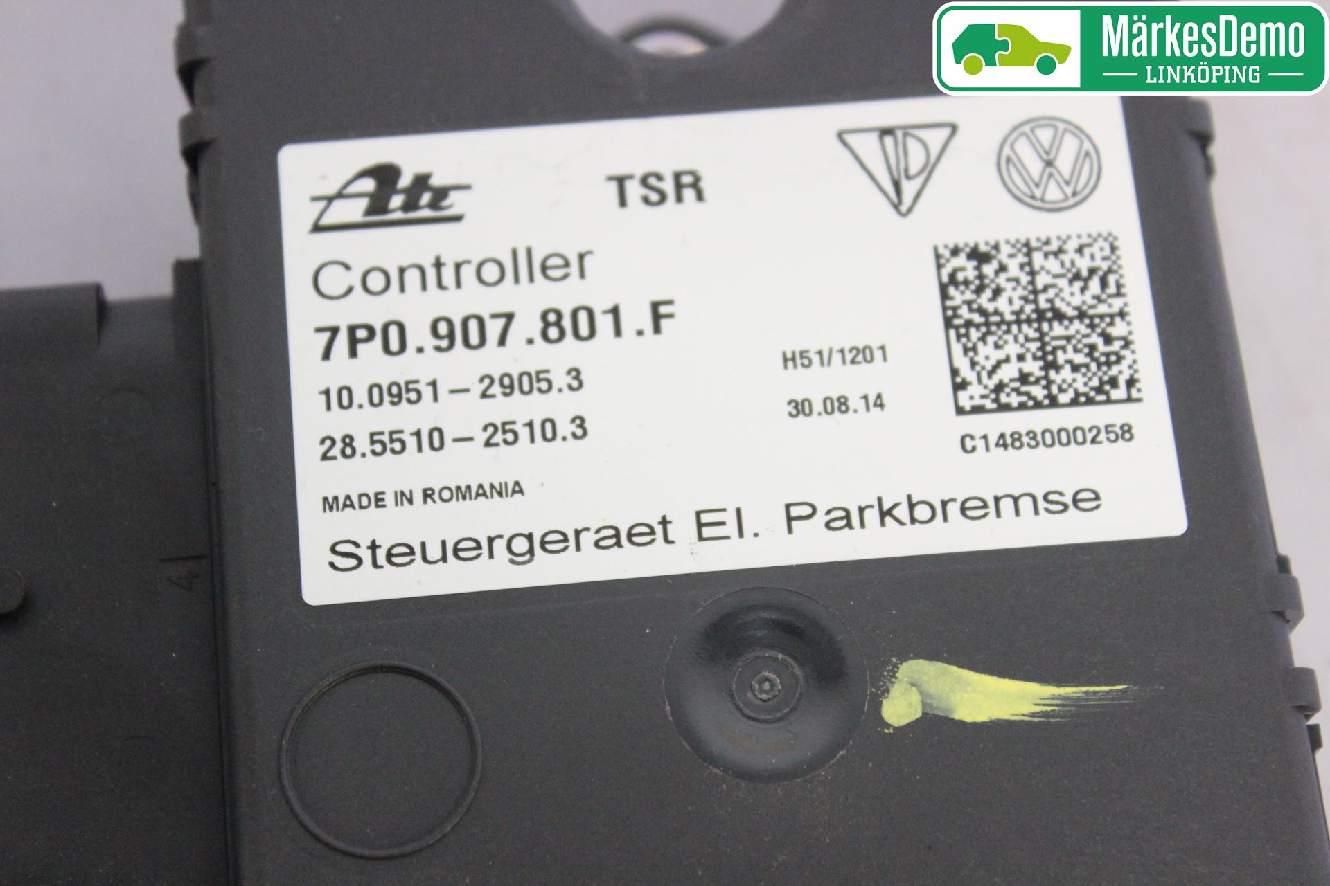 Volkswagen VW TOUAREG 7P 11-18 Styreenhet Parkbrems
