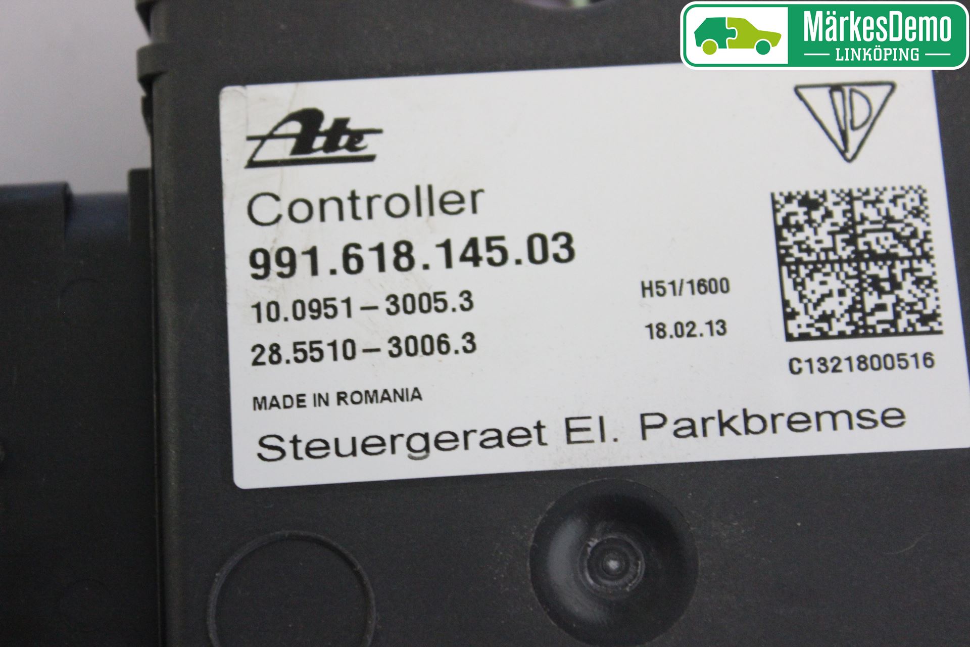 Porsche 911 64- Styreenhet Parkbrems