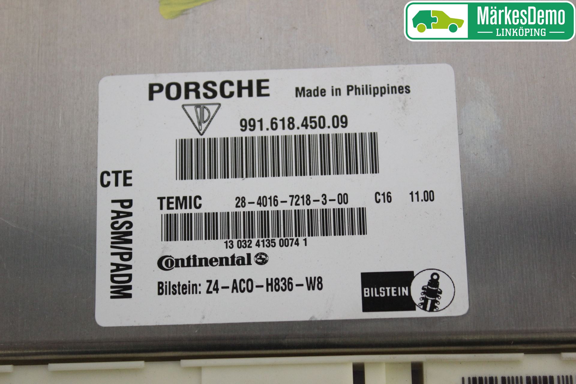Porsche 911 64- Styreenhet Fjæring