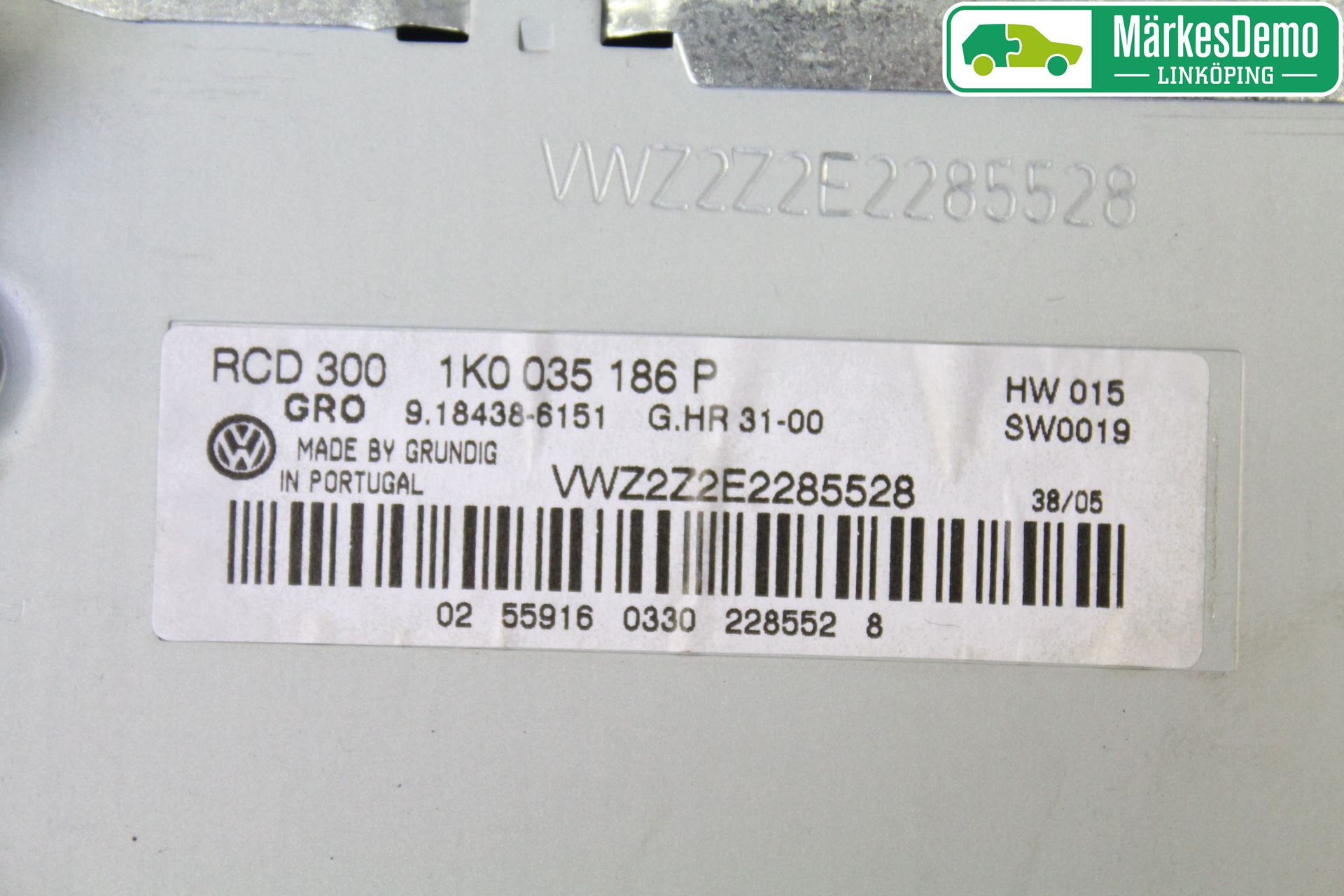 Volkswagen VW PASSAT 05-11 Stereo Radio Med Cd