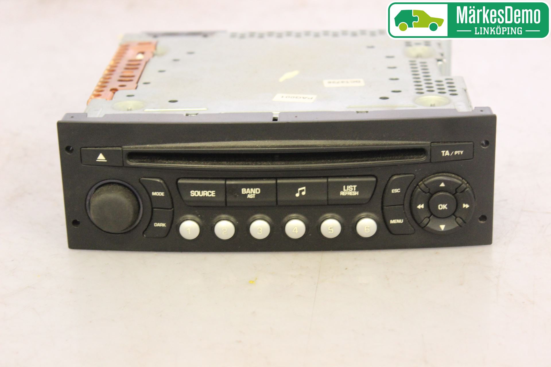 Peugeot EXPERT 07-14 Stereo Radio Med Cd