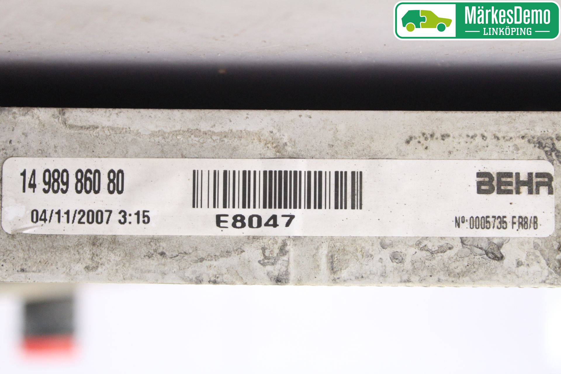 Peugeot EXPERT 07-14 Radiator Manuell