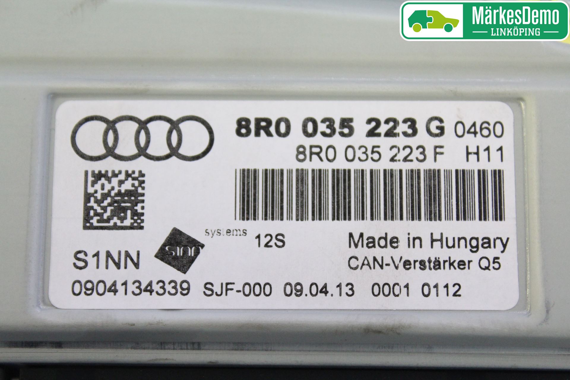 Audi Q5 09-16 Stereo Forsterker