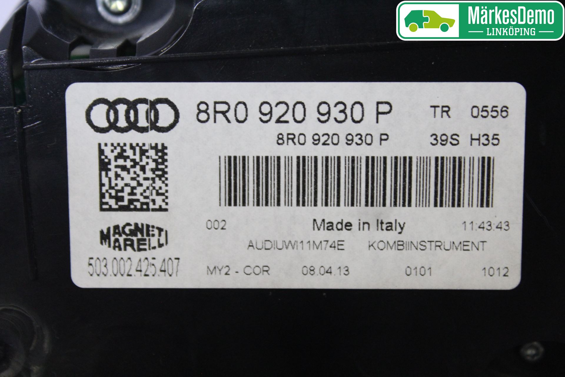 Audi Q5 09-16 Instr Kombinert