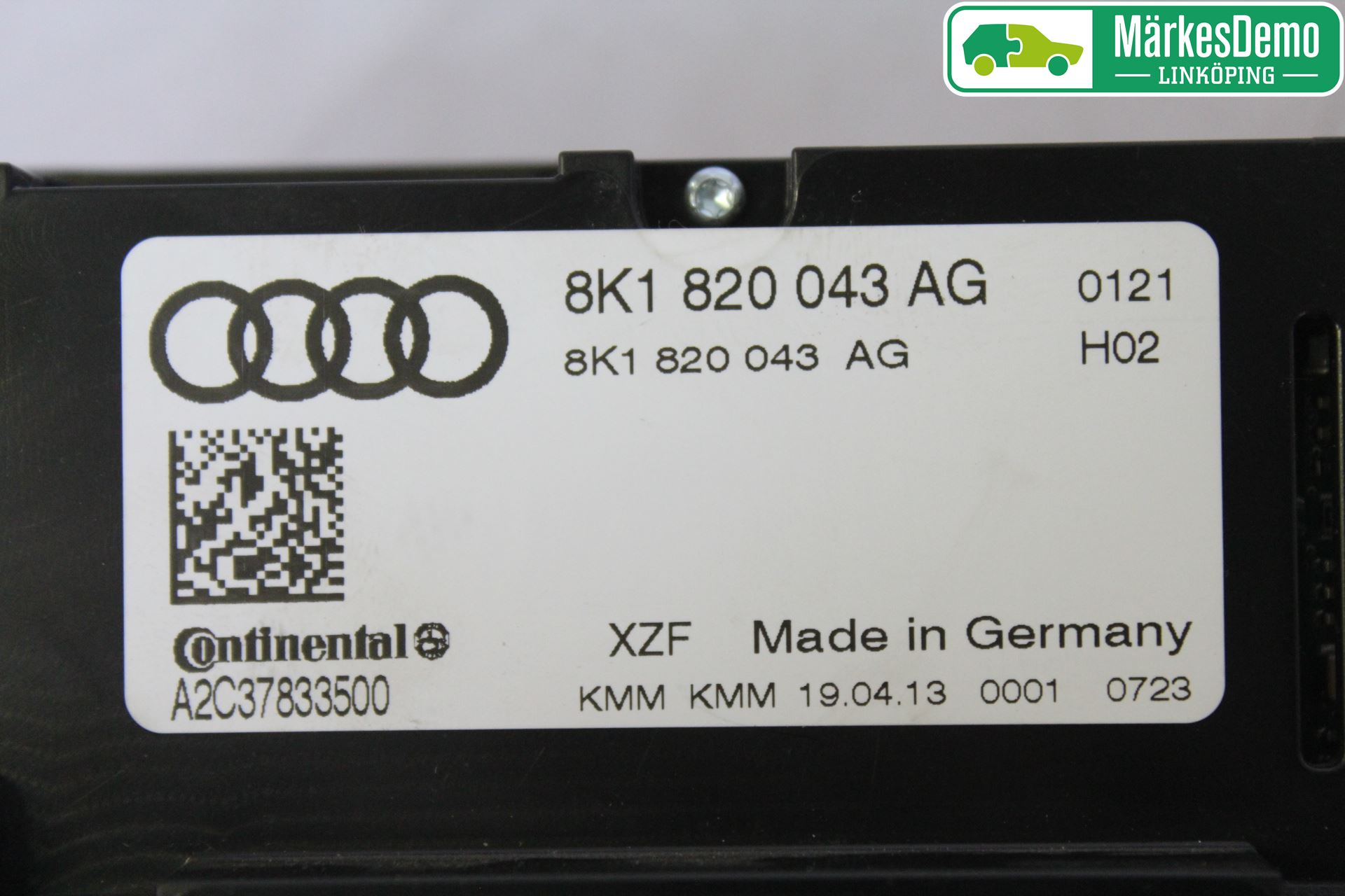 Audi Q5 09-16 Varme Ac Betjening-Display