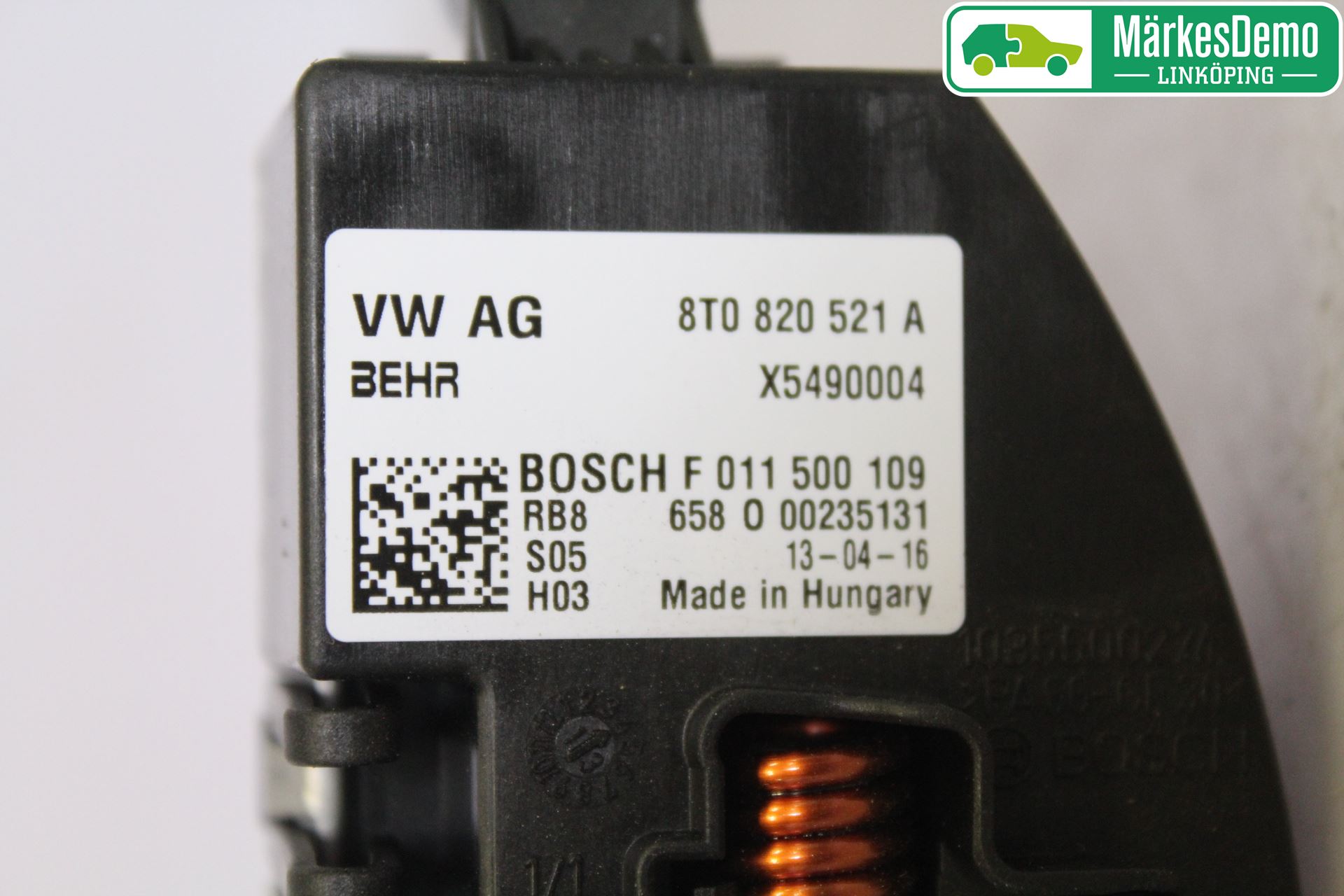 Audi Q5 09-16 Varmeapparat Viftemotstand