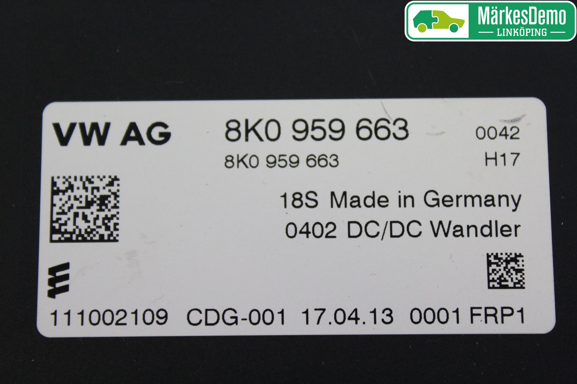 Audi Q5 09-16 Styreenhet Øvrig