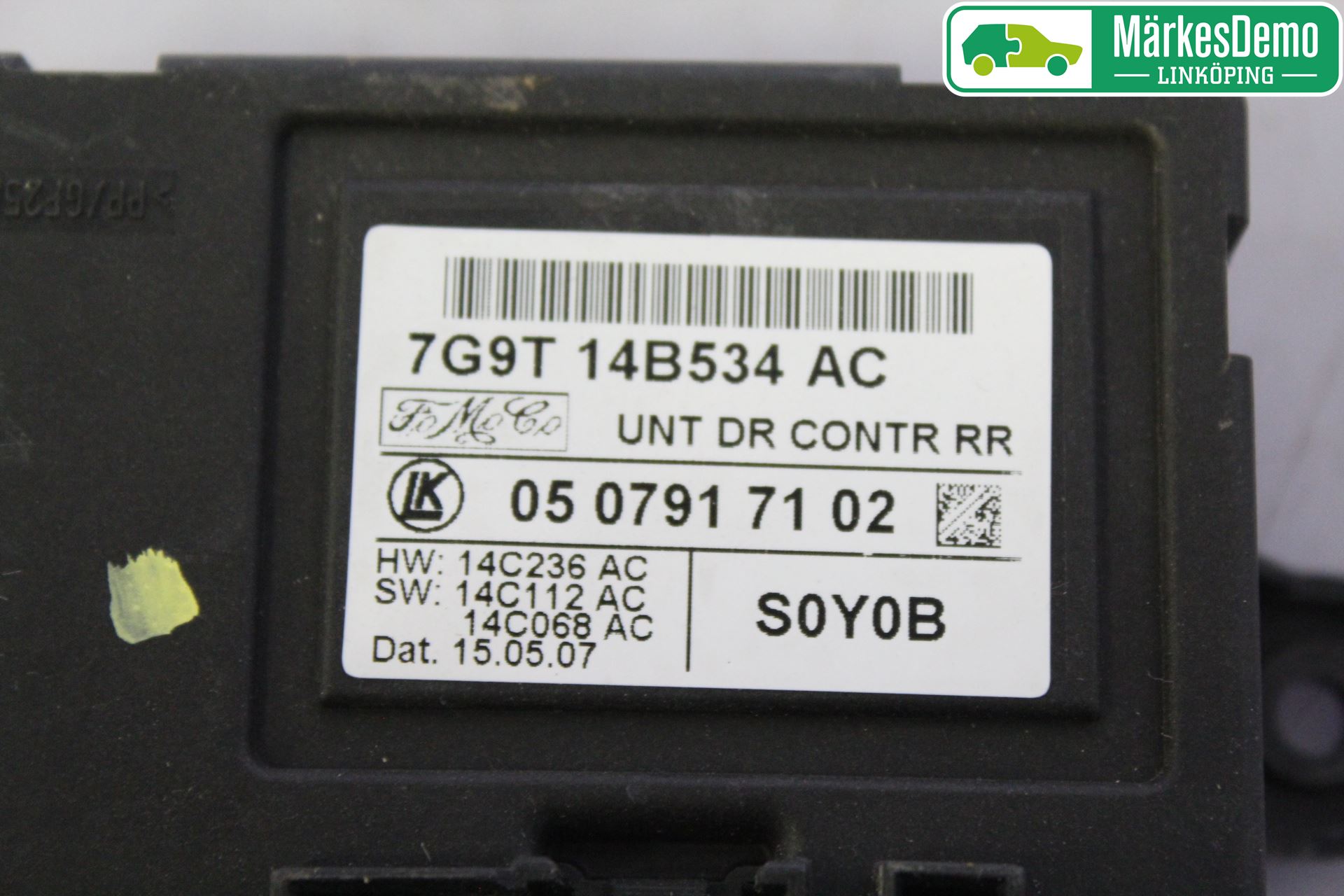 Ford MONDEO 07-15 Styreenhet Dør