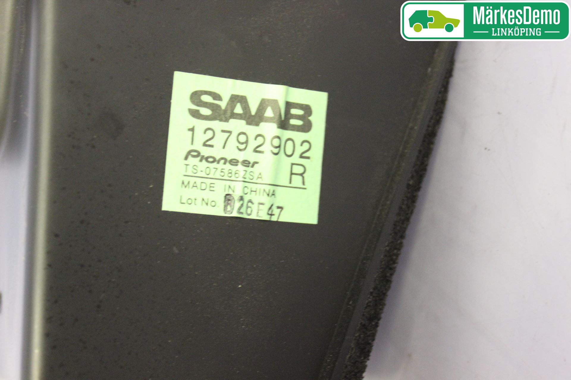 Saab 9-3 VER 2 Innr Høyttaler