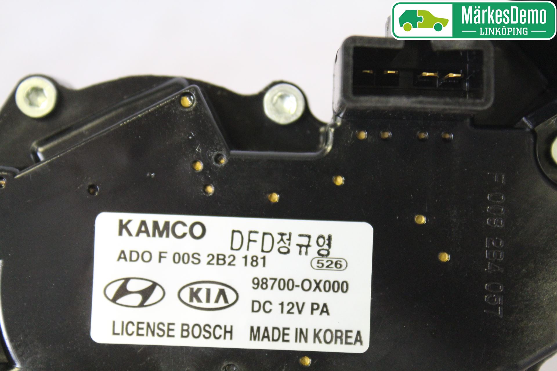 Hyundai i10 PA 08-13 Viskermotor Bakluke
