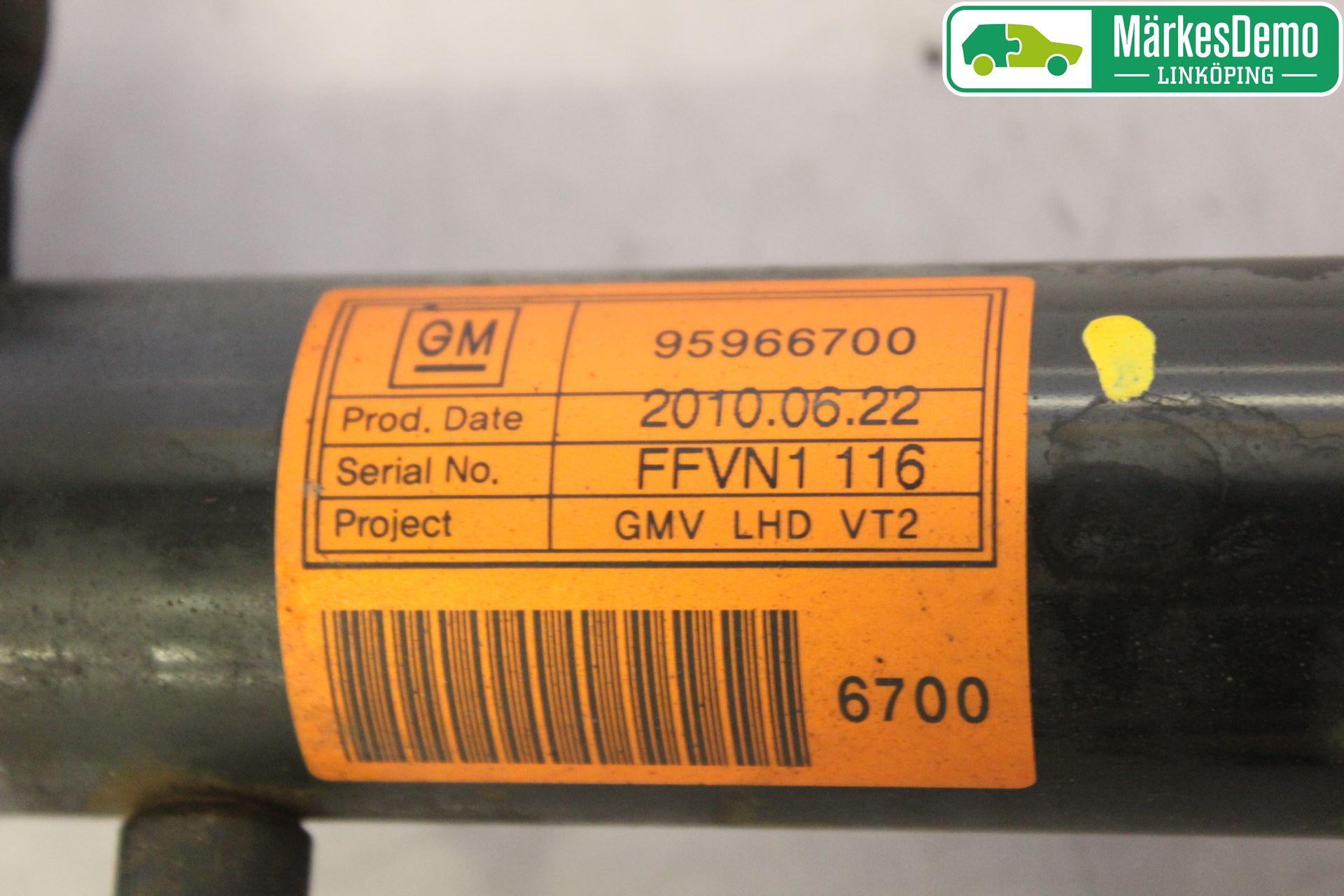 GM CHEVROLET SPARK Servo Snekke - Tannstang