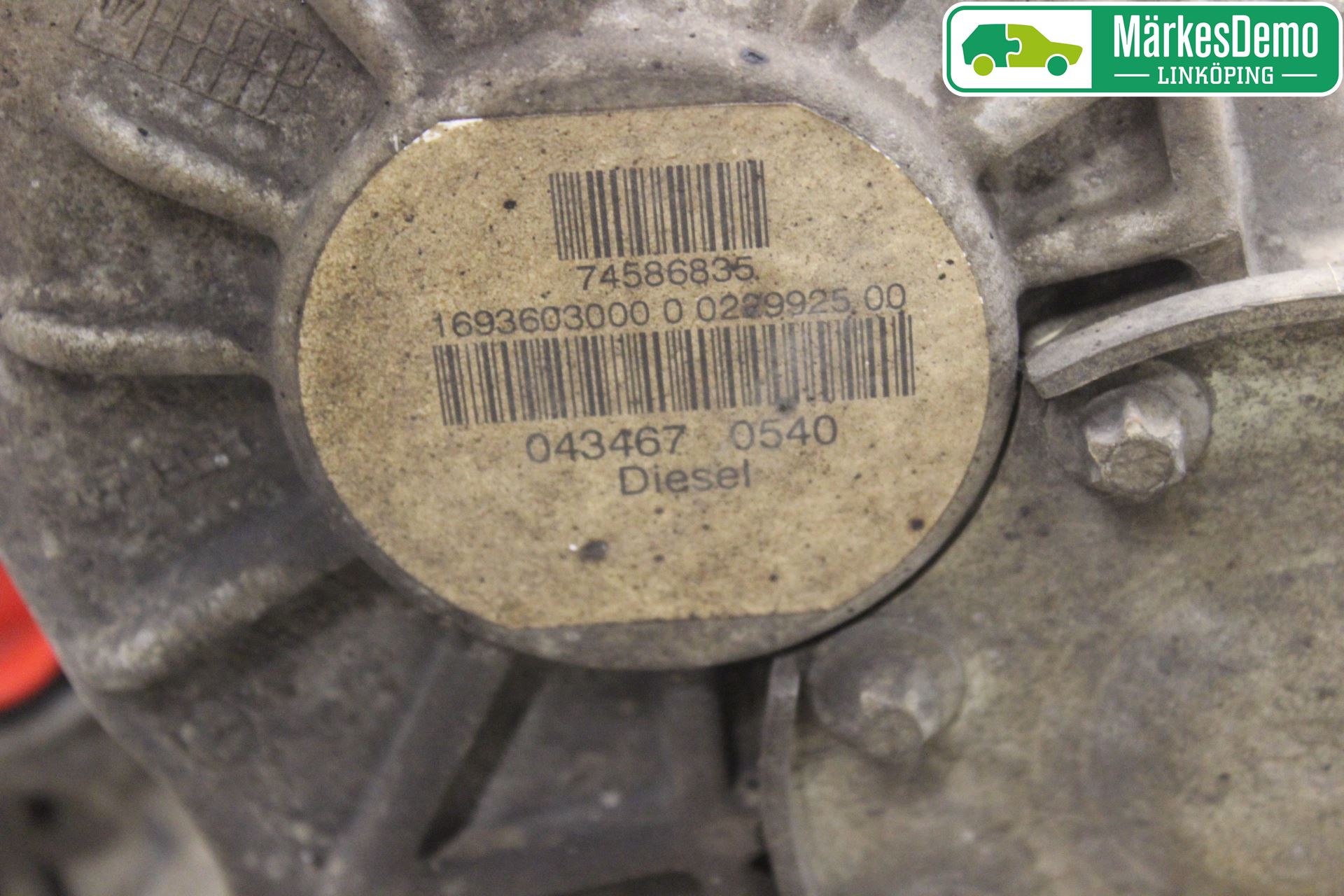 Mercedes-Benz MB B-KLASS (W245) 05-12 Gearkasse 6 Trinn
