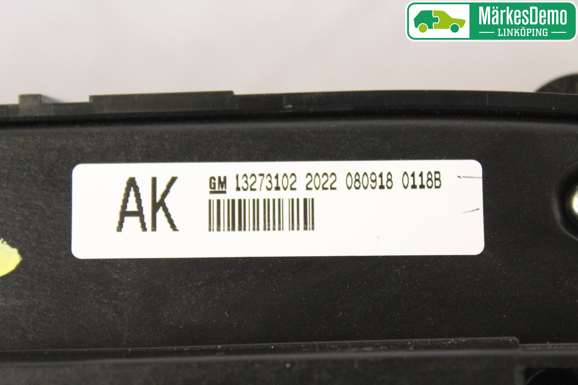 Opel INSIGNIA 09-16 Varme Ac Betjening-Display