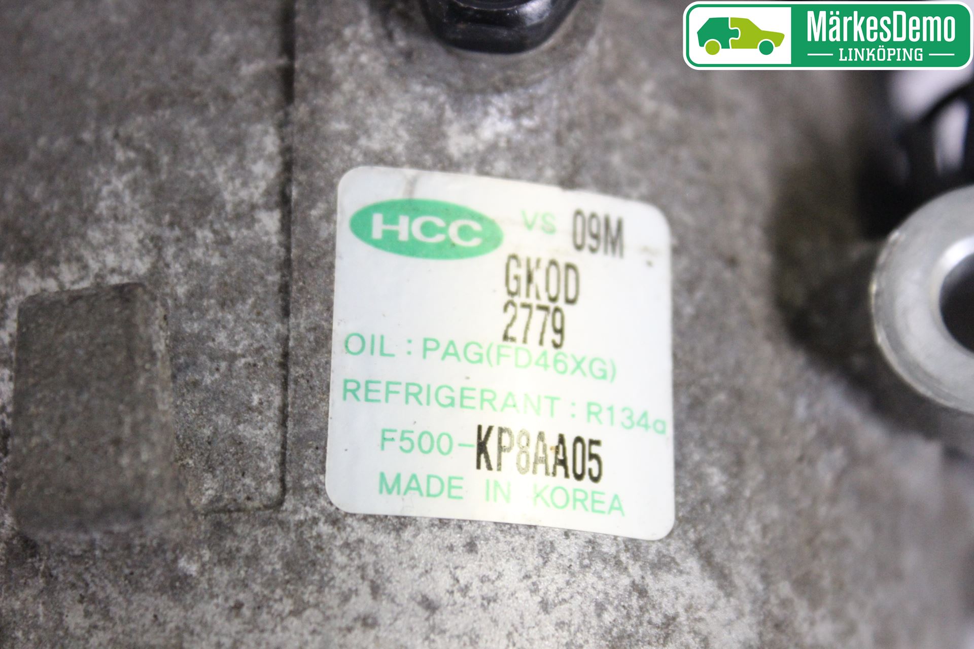 Hyundai i20 PB 09-14 Varme Ac Kompressor