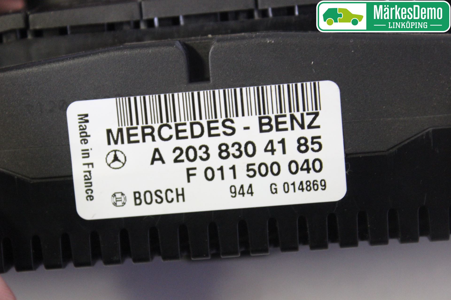 Mercedes-Benz MB C (203) 00-07 Varme Ac Betjening-Display