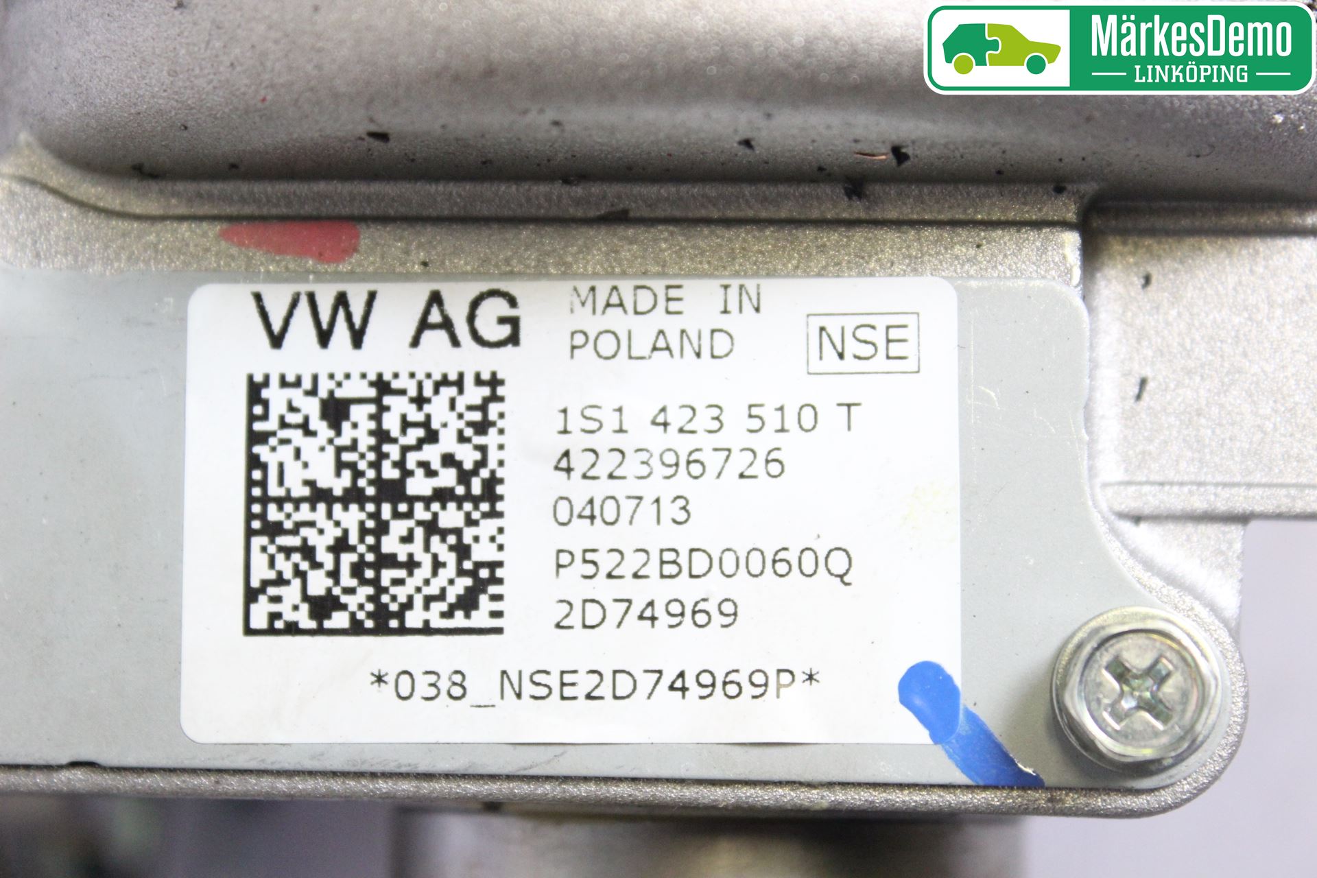 Volkswagen VW UP! / E-UP! Rattakselaggregat Innebygd Servo