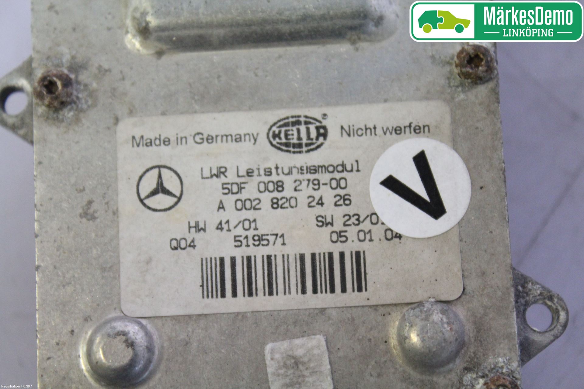Mercedes-Benz MB E-KLASS (W211) 02-09 Styreenhet Xenon