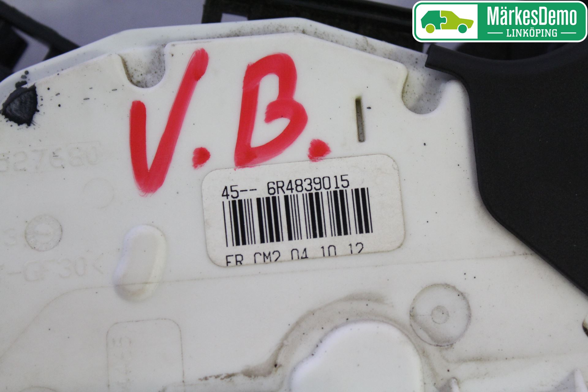 Volkswagen VW POLO 10-17 Dørlås - Låsekasse