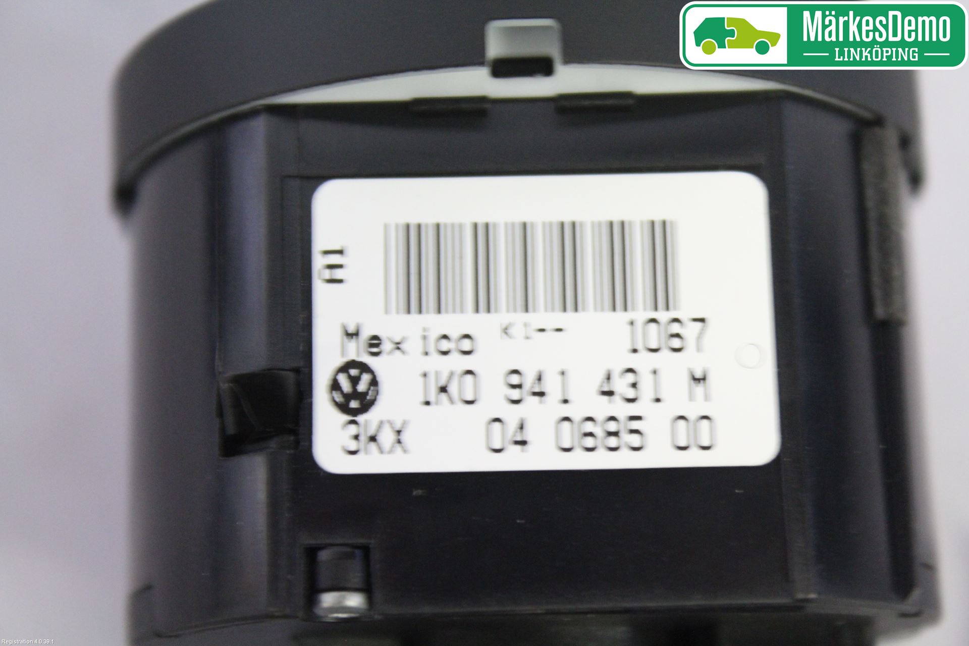 Volkswagen VW GOLF V 04-09 Bryter Hovedlys