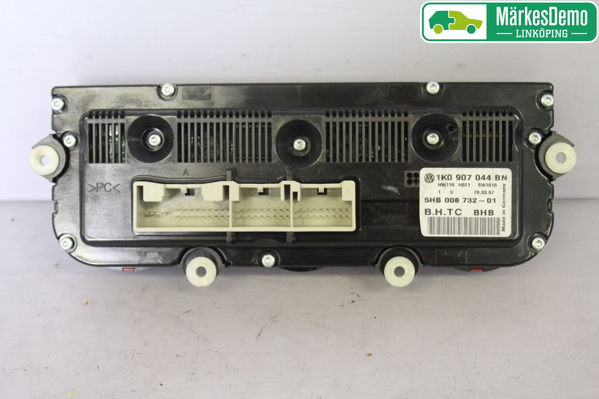 Volkswagen VW GOLF V 04-09 Varme Ac Betjening-Display