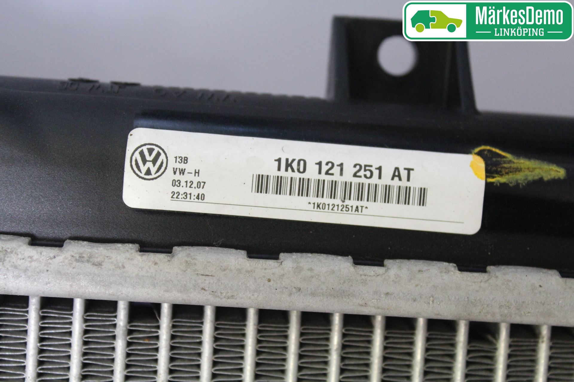 Volkswagen VW GOLF V 04-09 Radiator Manuell