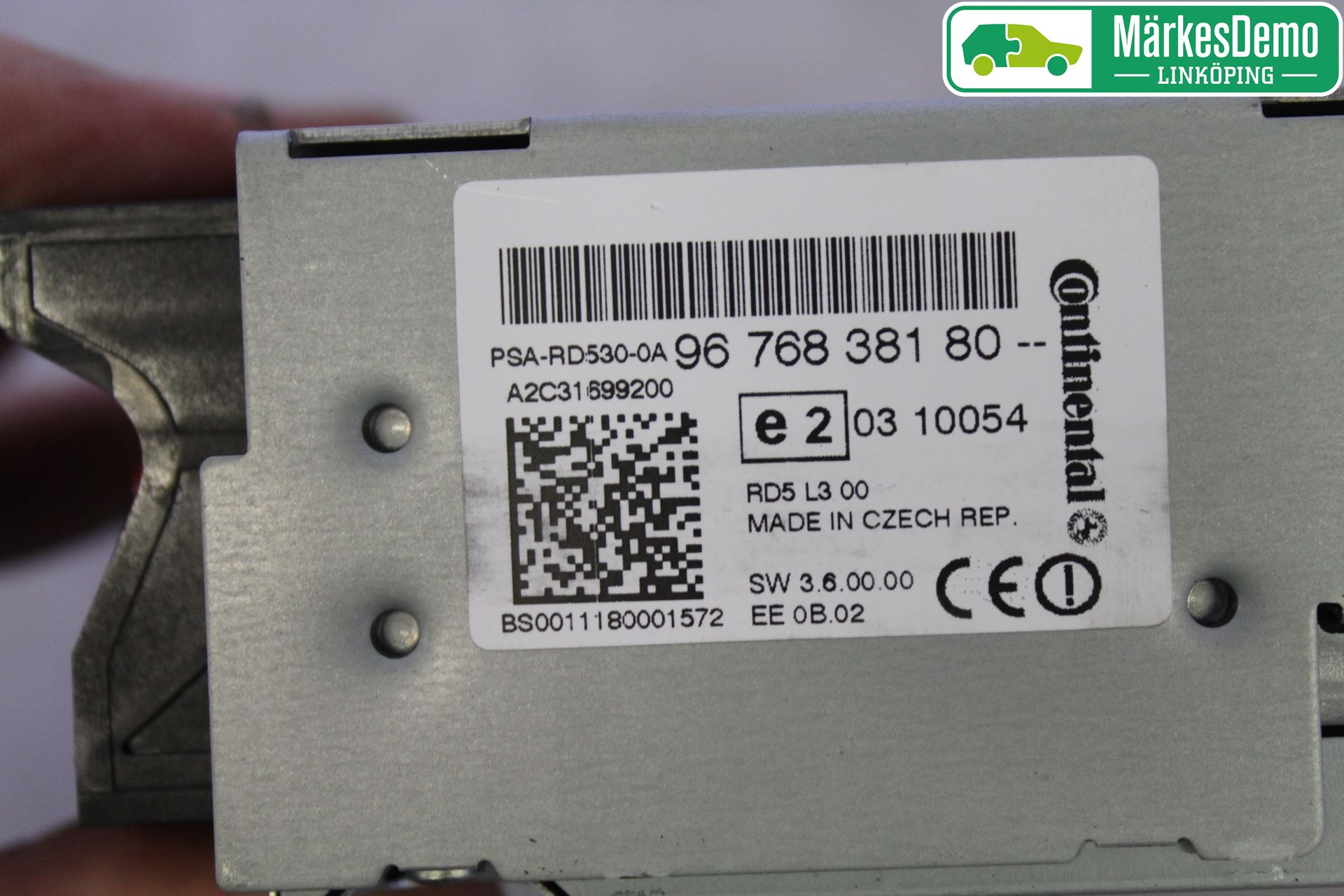 Citroen C4 II 11-18 Stereo Radio Med Cd