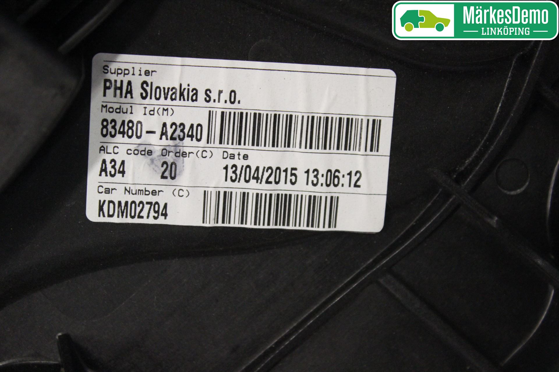 Kia CEED 12-18 Vindusheis