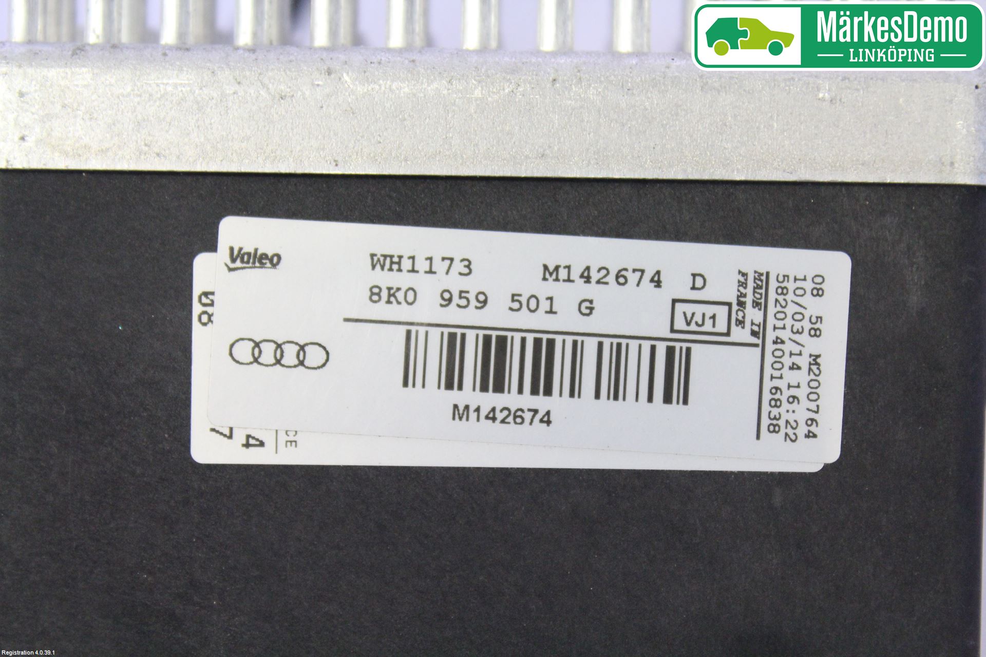 Audi Q5 09-16 Rele Kjølevifte