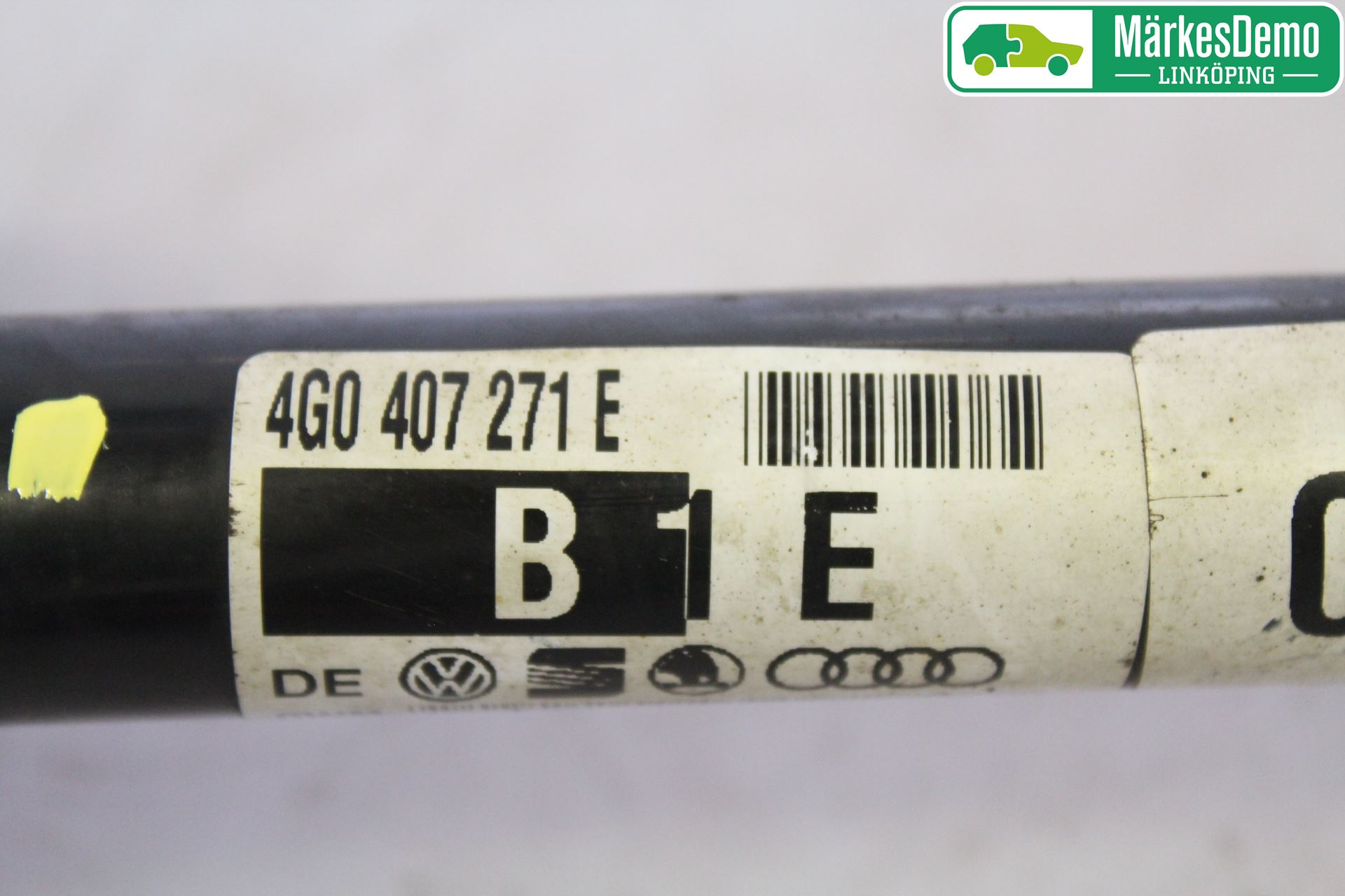 Audi A6/S6 4G 11-18 Drivaksel Foran Kompl Venstre