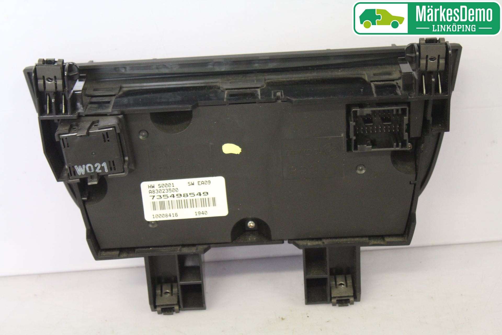 Fiat DOBLO CARGO Varme Ac Betjening-Display