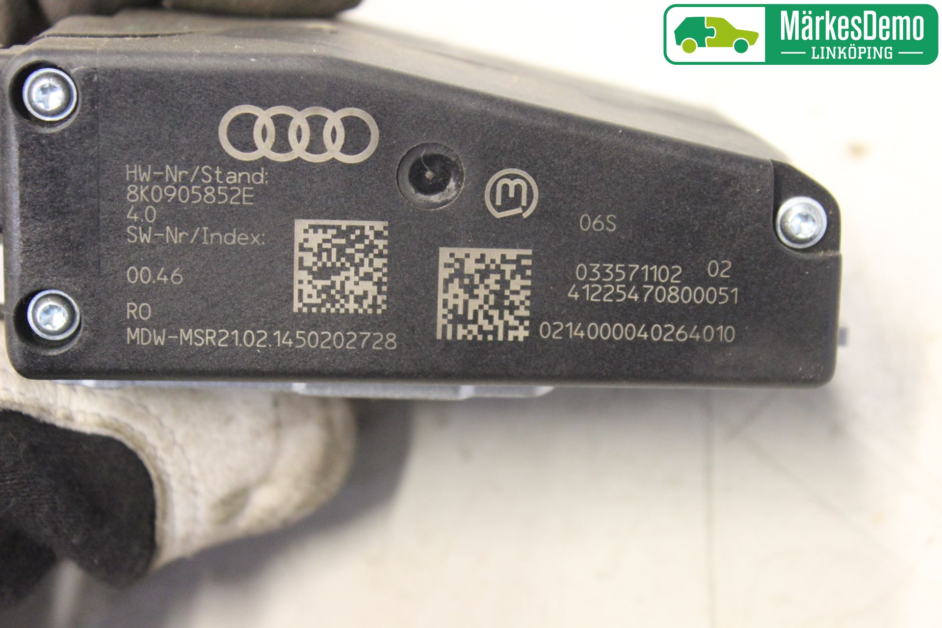 Audi Q5 09-16 Tenningslås - Rattlås Elktroni