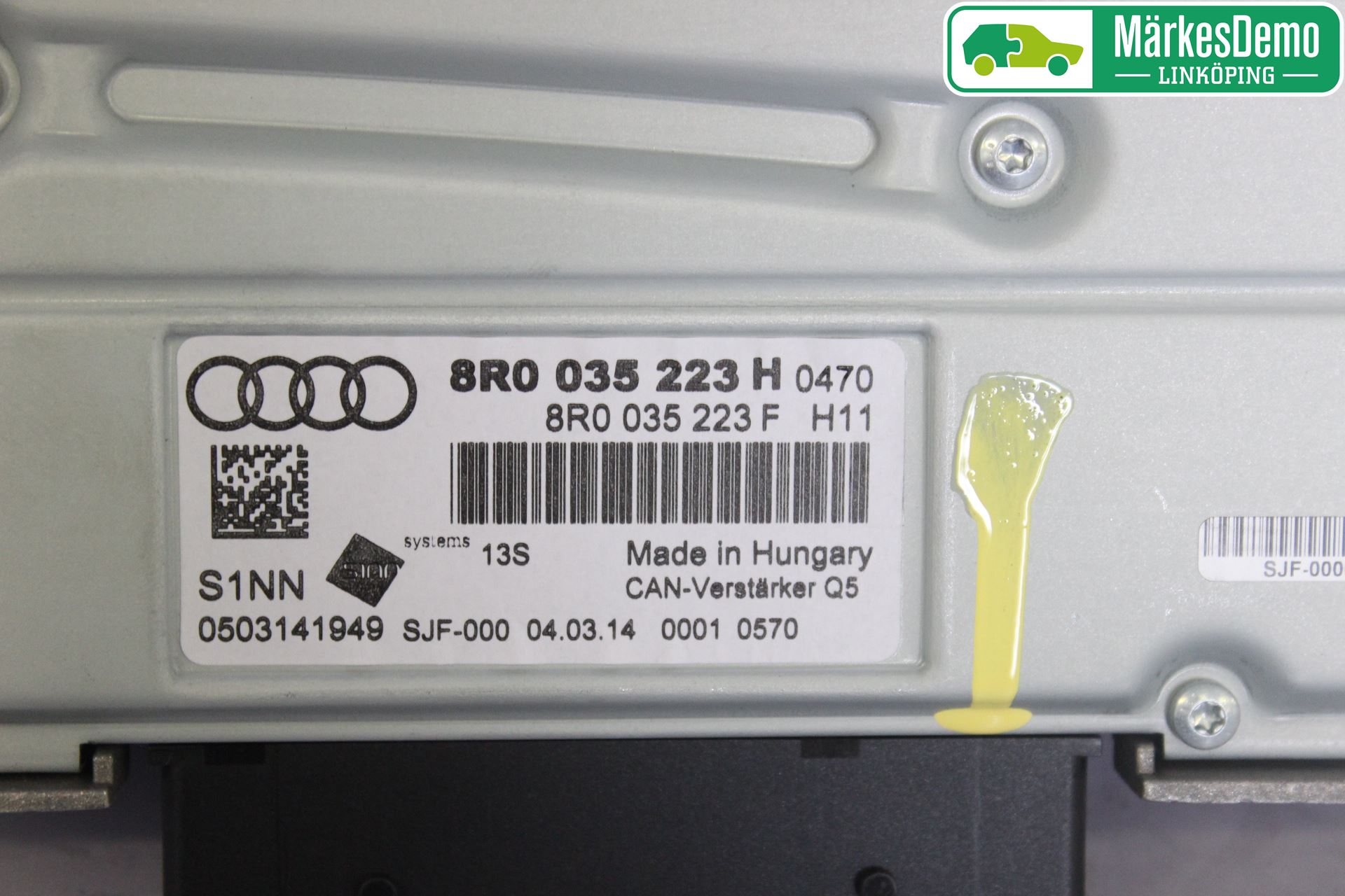 Audi Q5 09-16 Stereo Forsterker