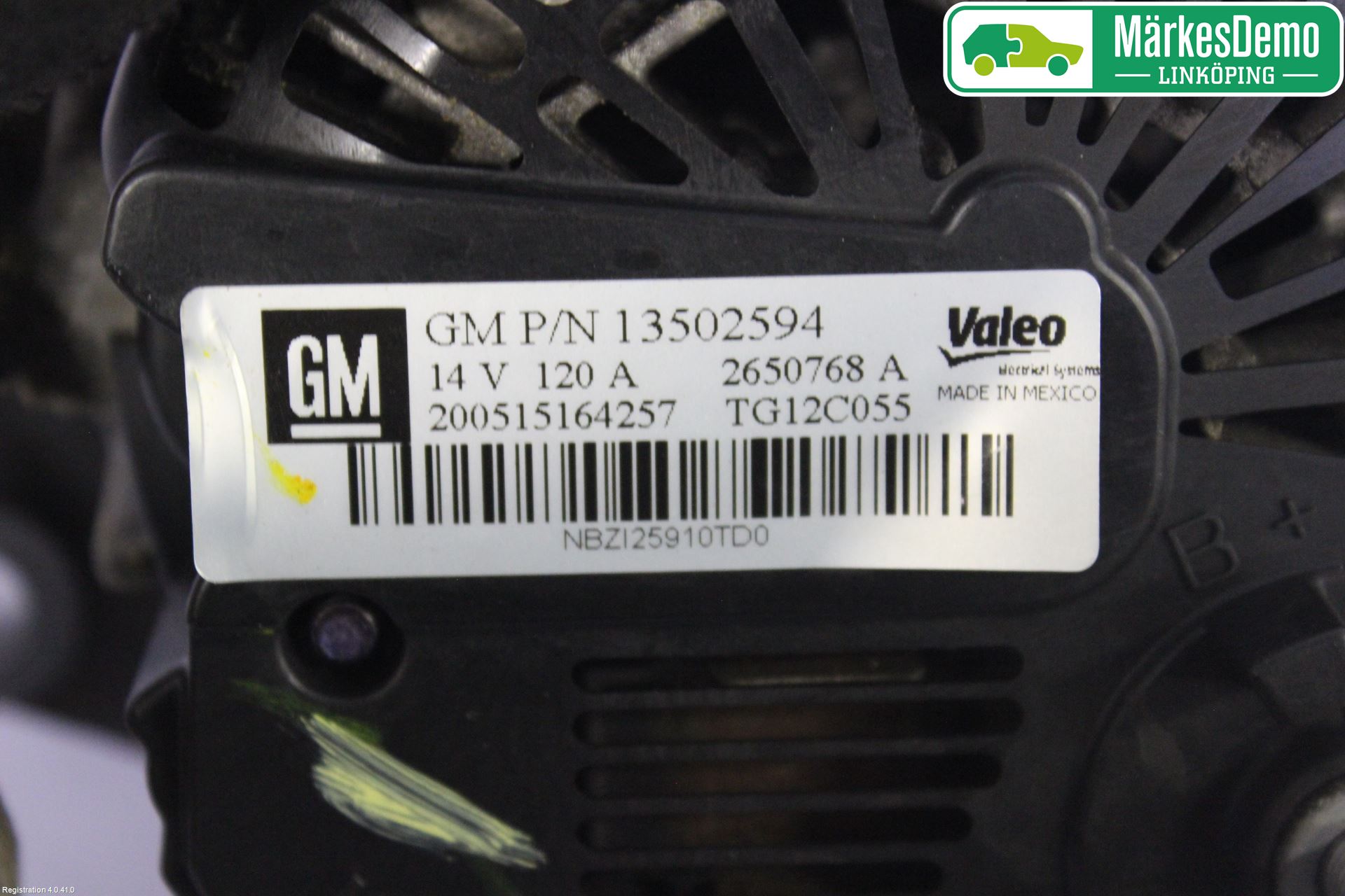 Opel ASTRA J 10-15 Dynamo