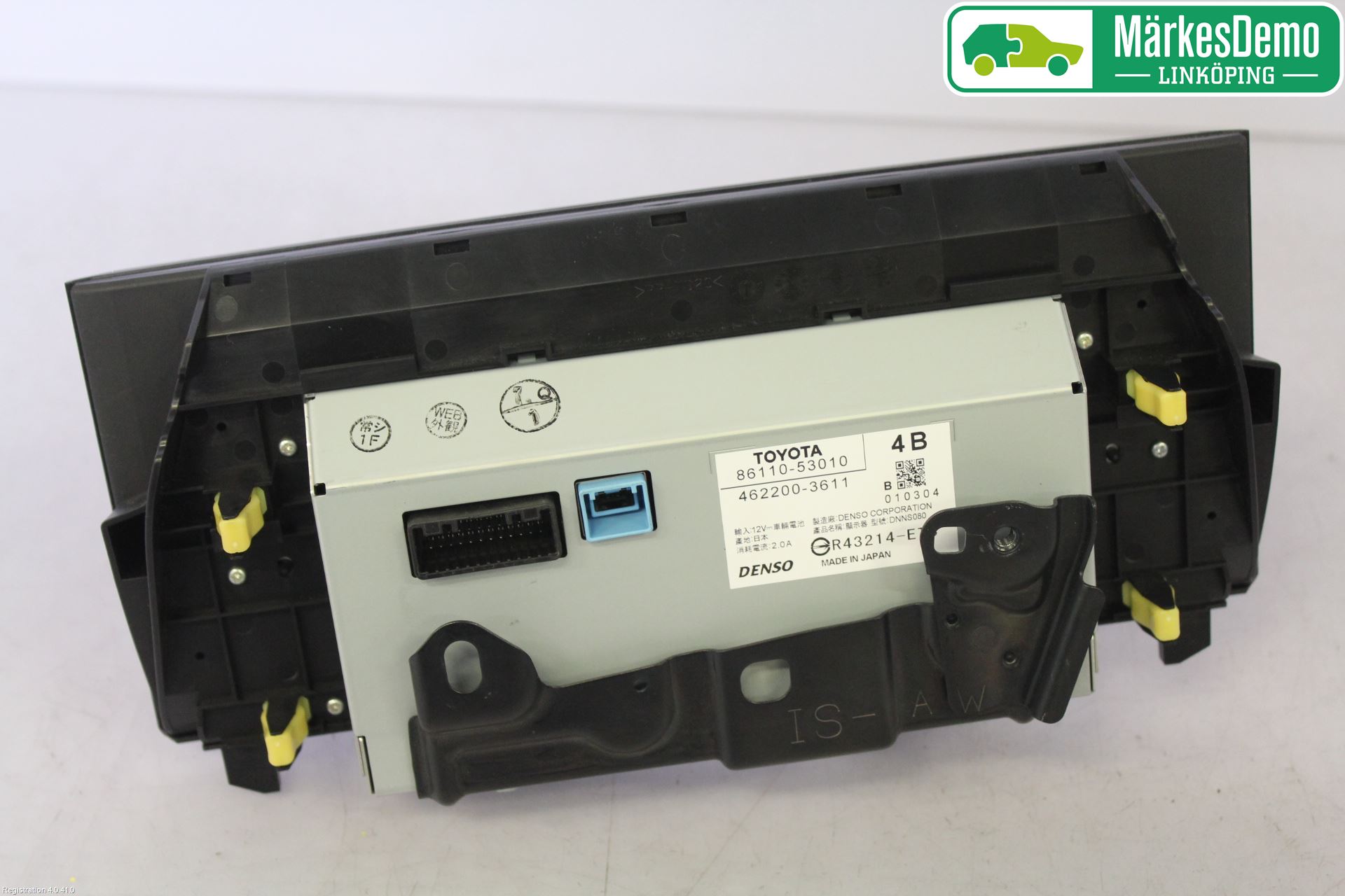 Lexus IS 250/350 14-20 Instr Skjerm Dvd-Gps-Ac-Tlf