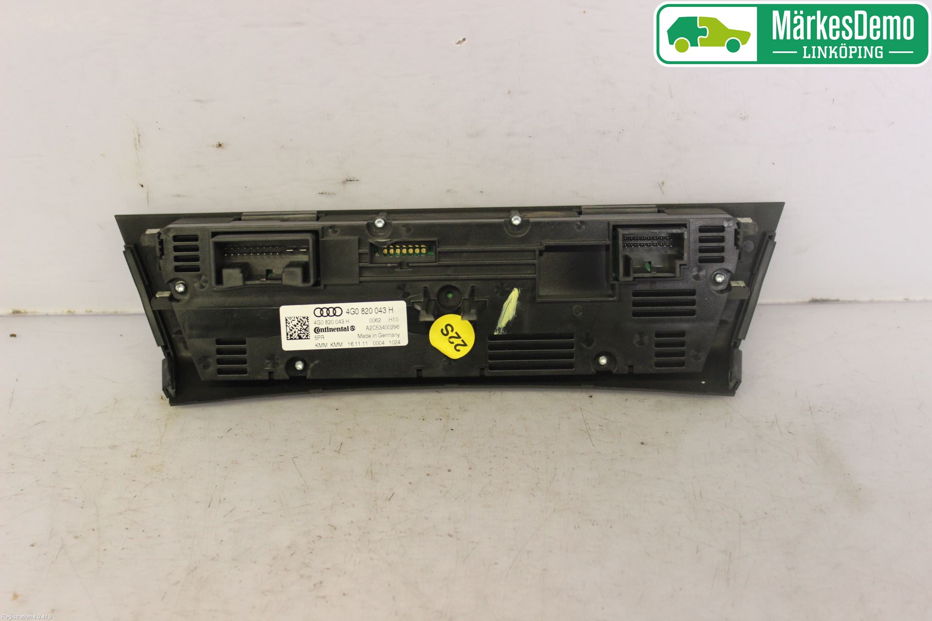 Audi A6/S6 4G 11-18 Varme Ac Betjening-Display