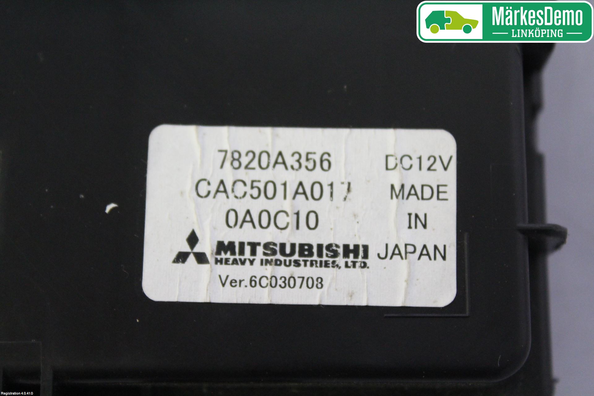 Mitsubishi i-MiEV Varme Ac Betjening-Display