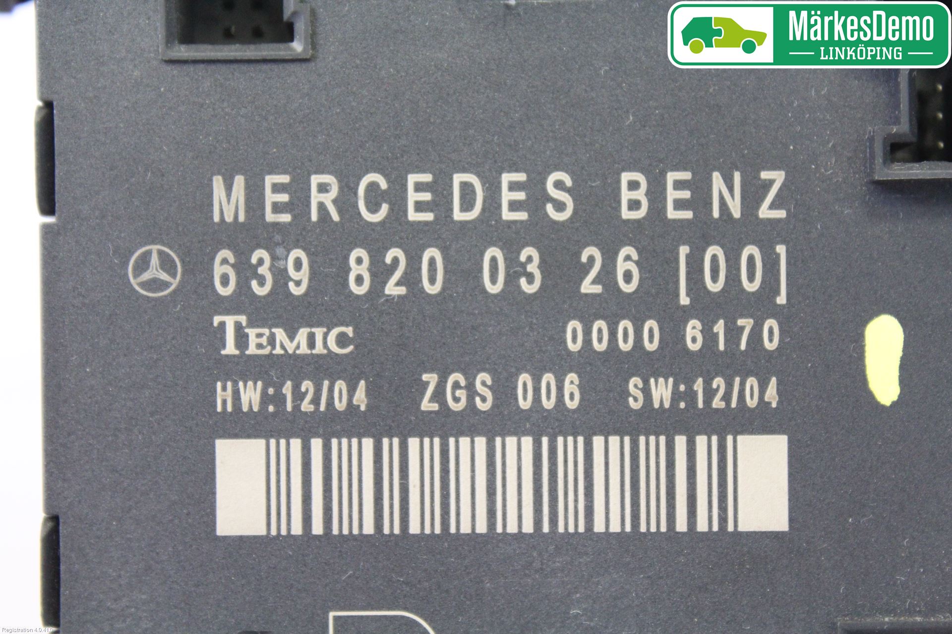 Mercedes-Benz MB VITO/VIANO (W639) 04-14 Styreenhet Dør