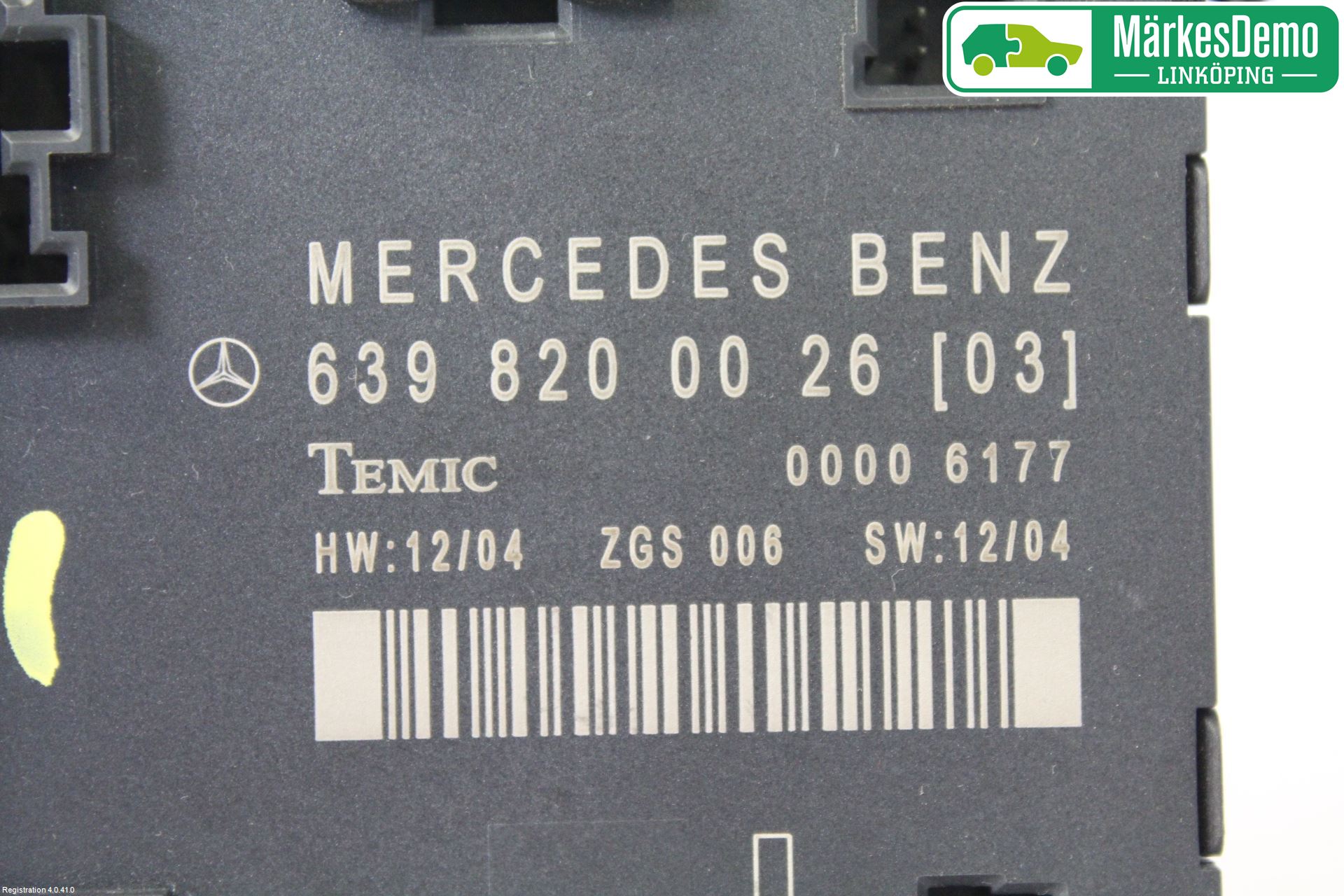 Mercedes-Benz MB VITO/VIANO (W639) 04-14 Styreenhet Dør