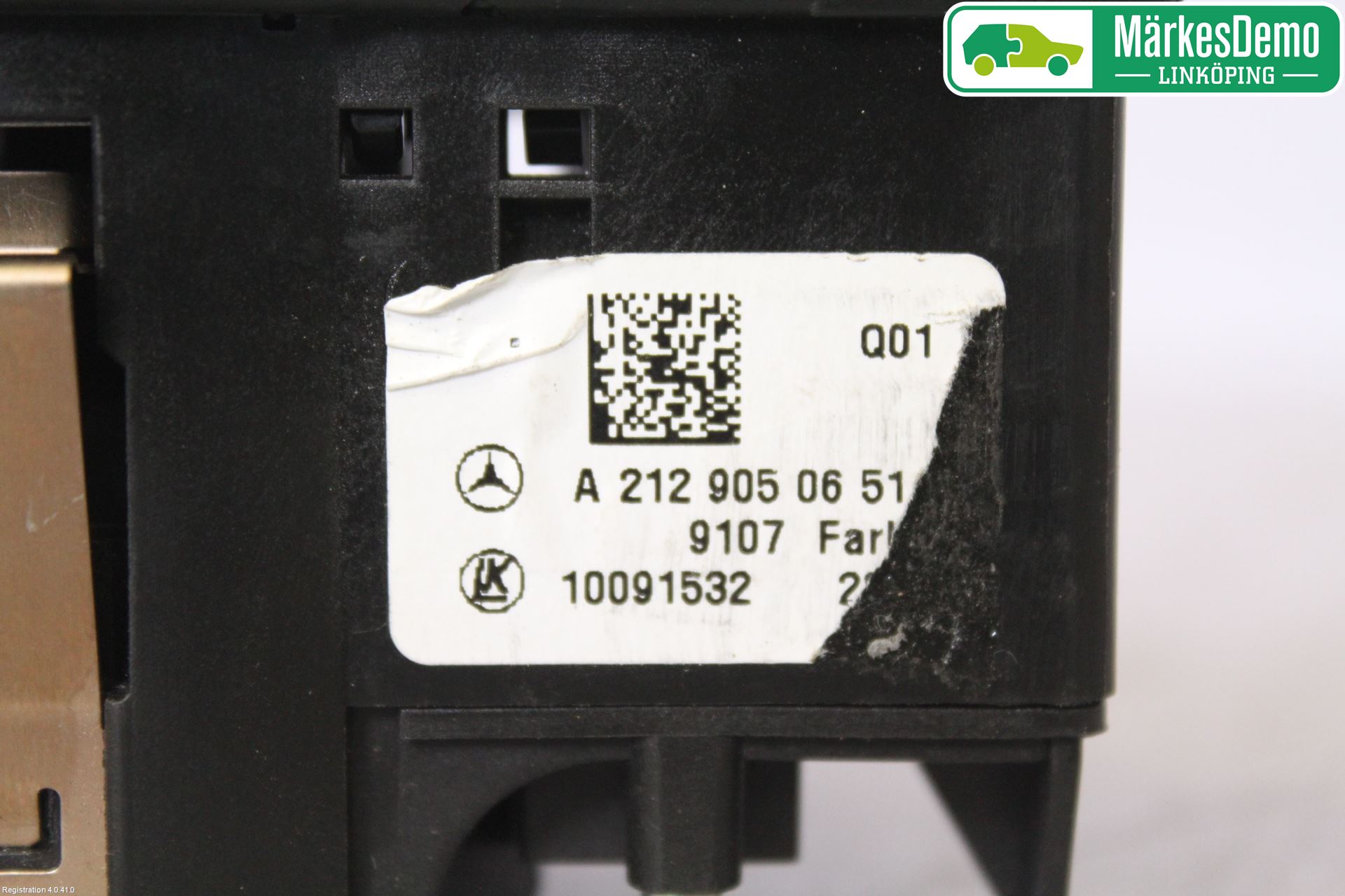 Mercedes-Benz MB E-KLASS (W212) 09-16 Bryter Hovedlys